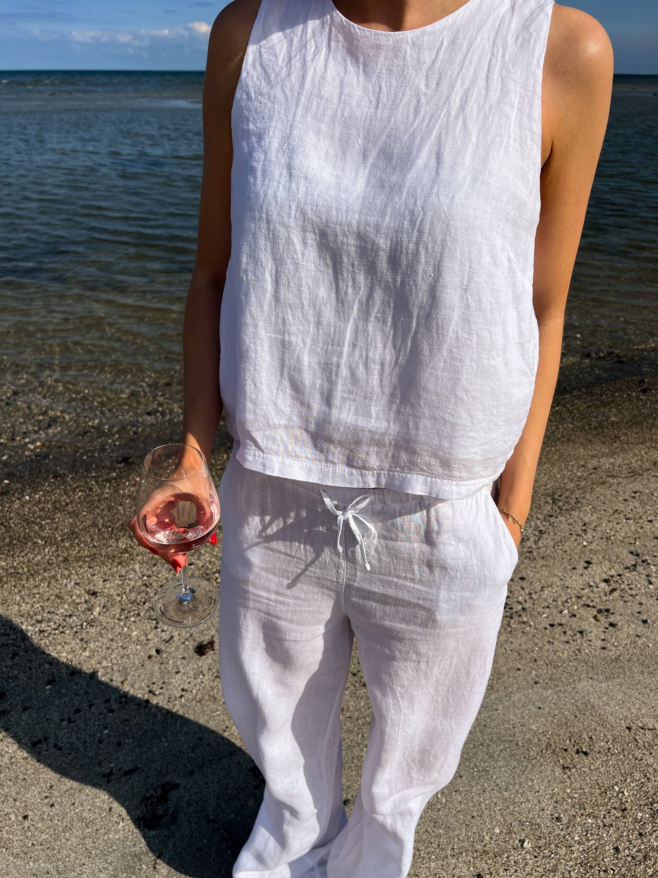 Noella Samira Pants white