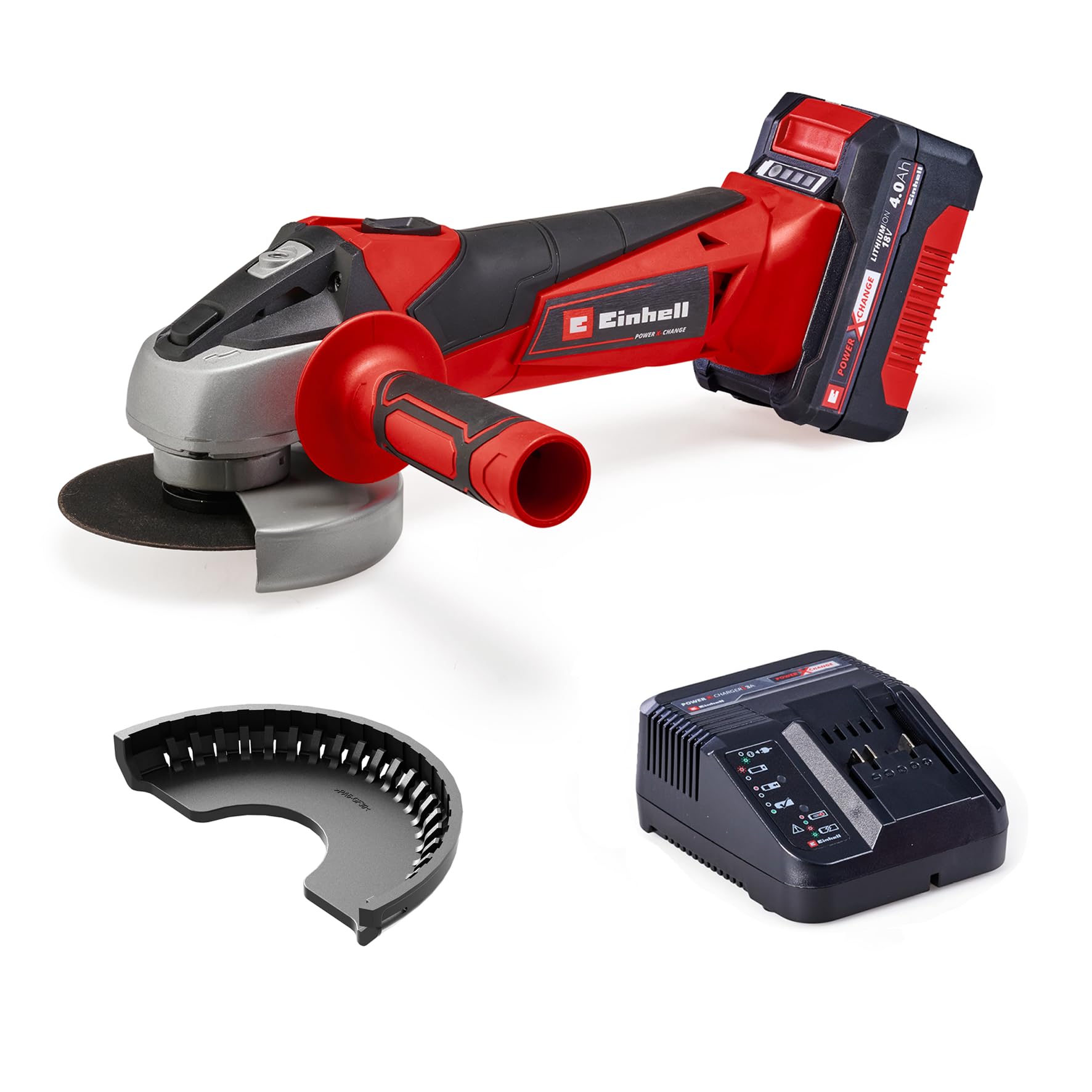 Einhell Pack 7 outils sans fil - Power X-Change (Meuleuse, Perforateur, Perceuse, Visseuse à chocs, Scie sauteuse, Scie circulaire, Outil multi) + 2 C
