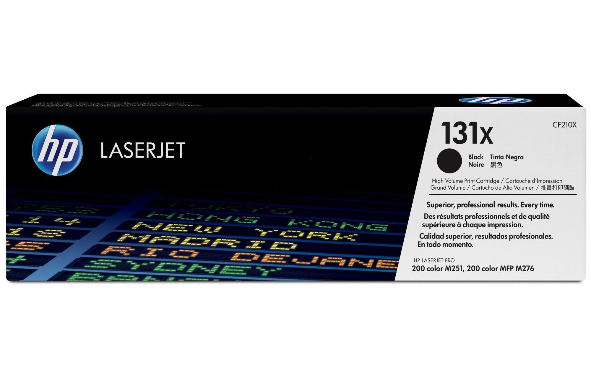 Toner Nr. 131X (CF210X) Black<br>Tonerkartusche
