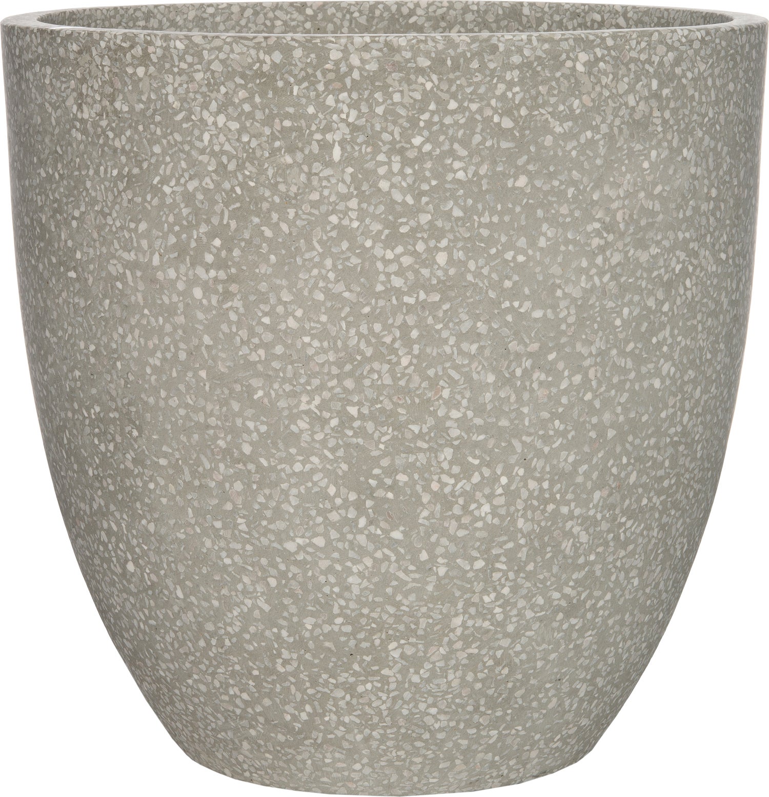 Intratuin bloempot Elsa grijs D 44 H 44 cm
