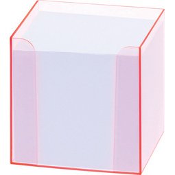 Bloc cube avec boîtier 'Luxbox' équipé - bloc de 800 feuillles