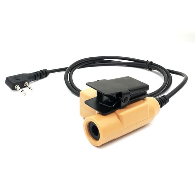 til Baofeng Kenwood HYT TYT HAM Radio Walkie Talkie U94 PTT Headset Adapter