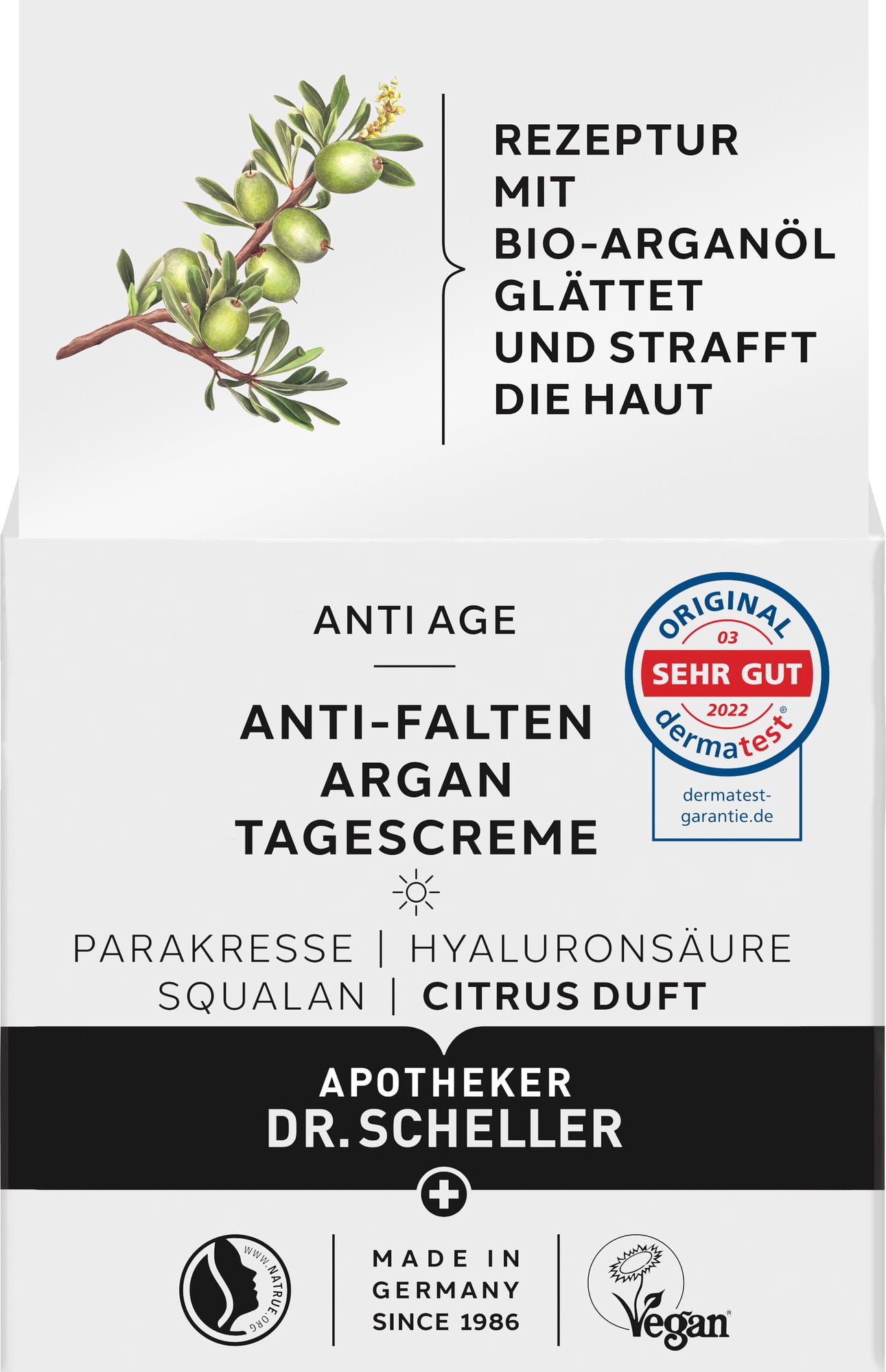 Dr. Scheller  Anti-Falten Argan Tagescreme, 50 ml