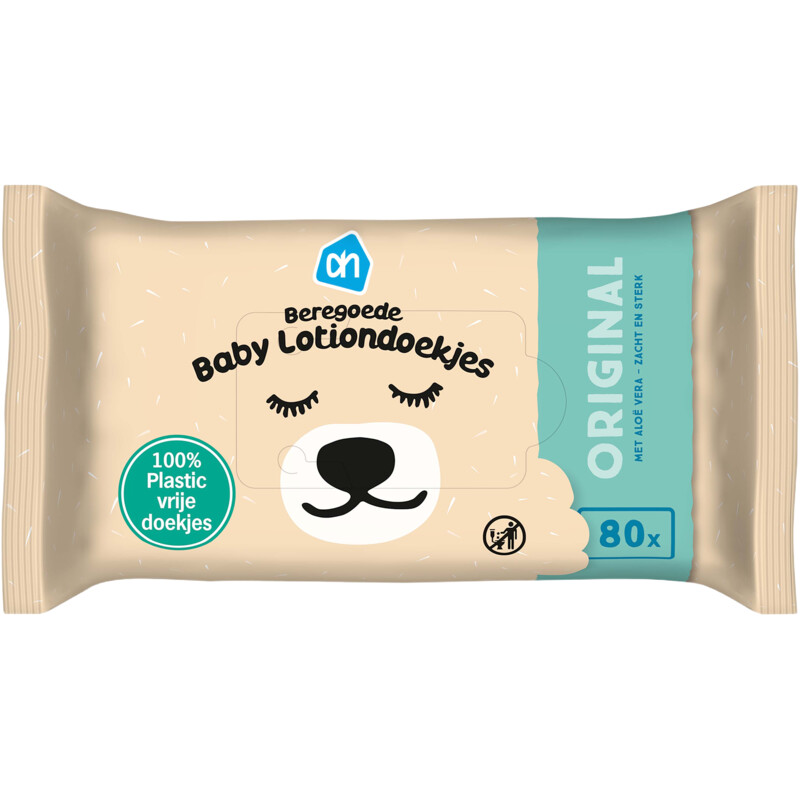 AH Beregoede baby lotiondoekjes