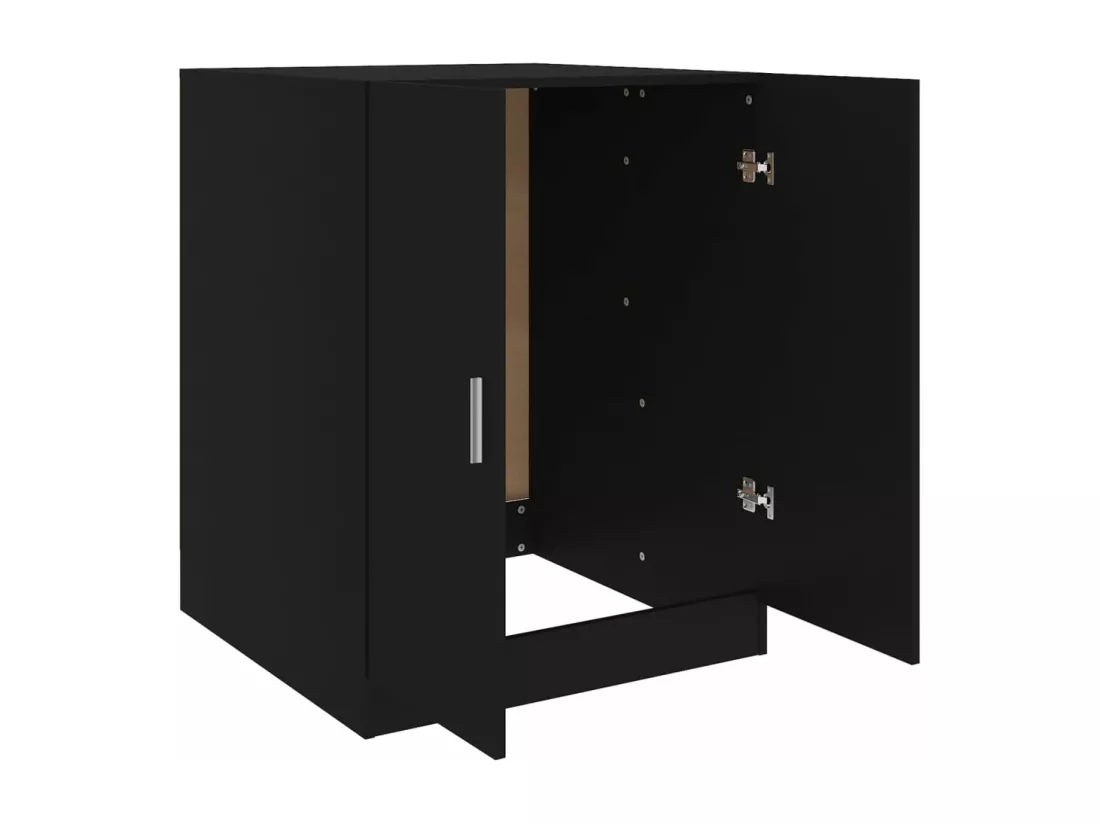 Meuble pour machine à laver Noir 71x71,5x91,5 cm