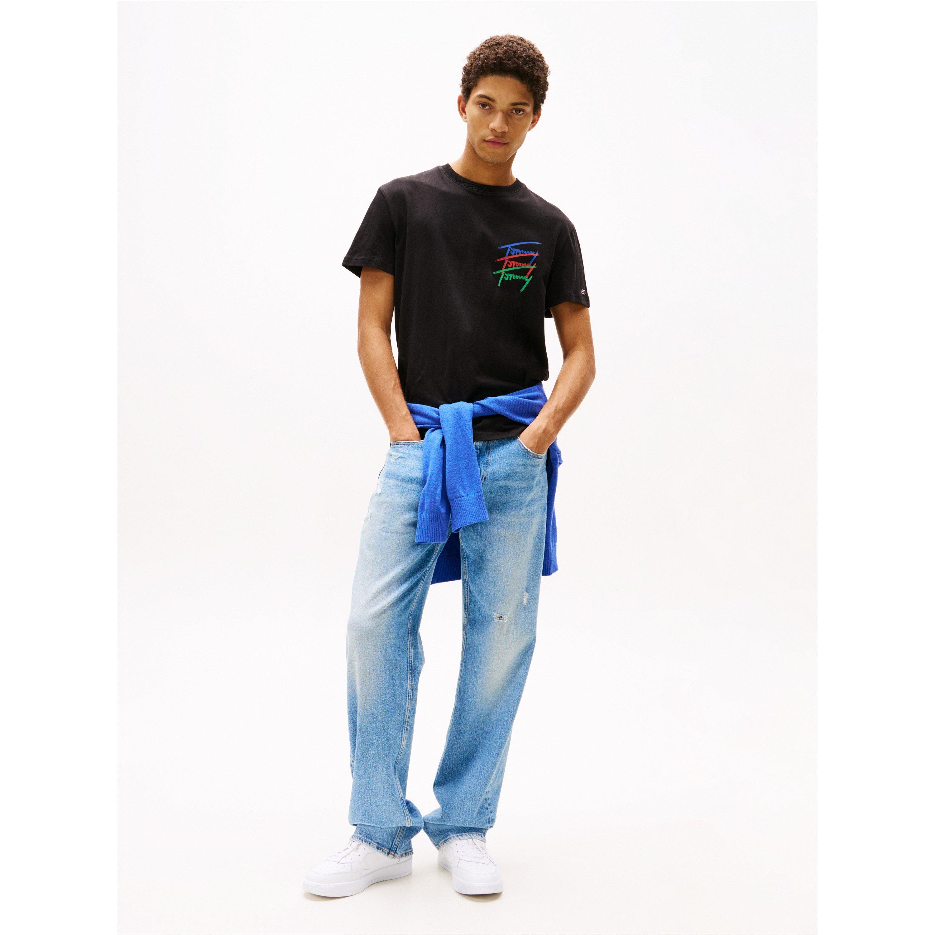 Tommy Jeans TJM REG TWISTED SIGNTR TEE EXT
