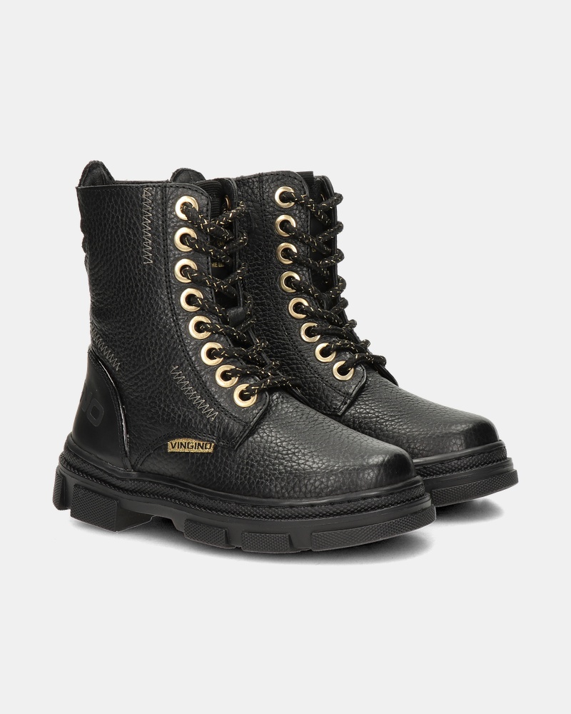 Vingino Jennifer Rits- & gesloten boots  - zwart