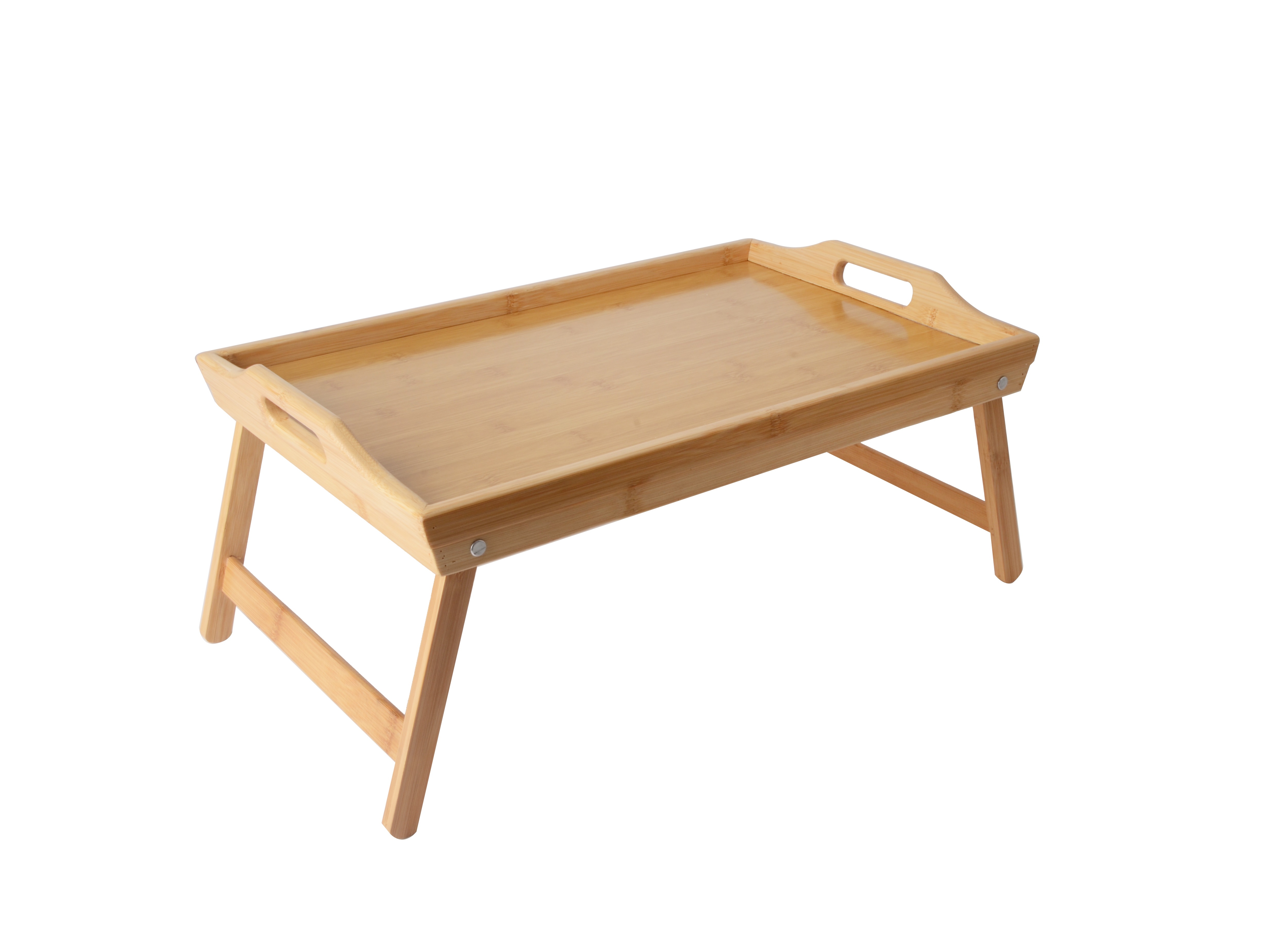 TABULEIRO COM PÉS ACTUEL BAMBU 49X31X21CM