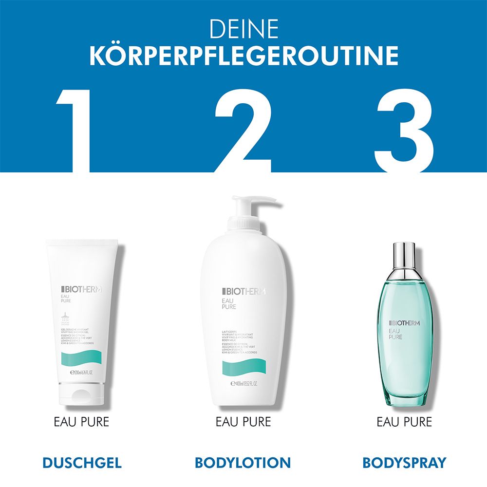 BIOTHERM Eau Pure Körperspray - Jetzt 20% sparen mit Code 