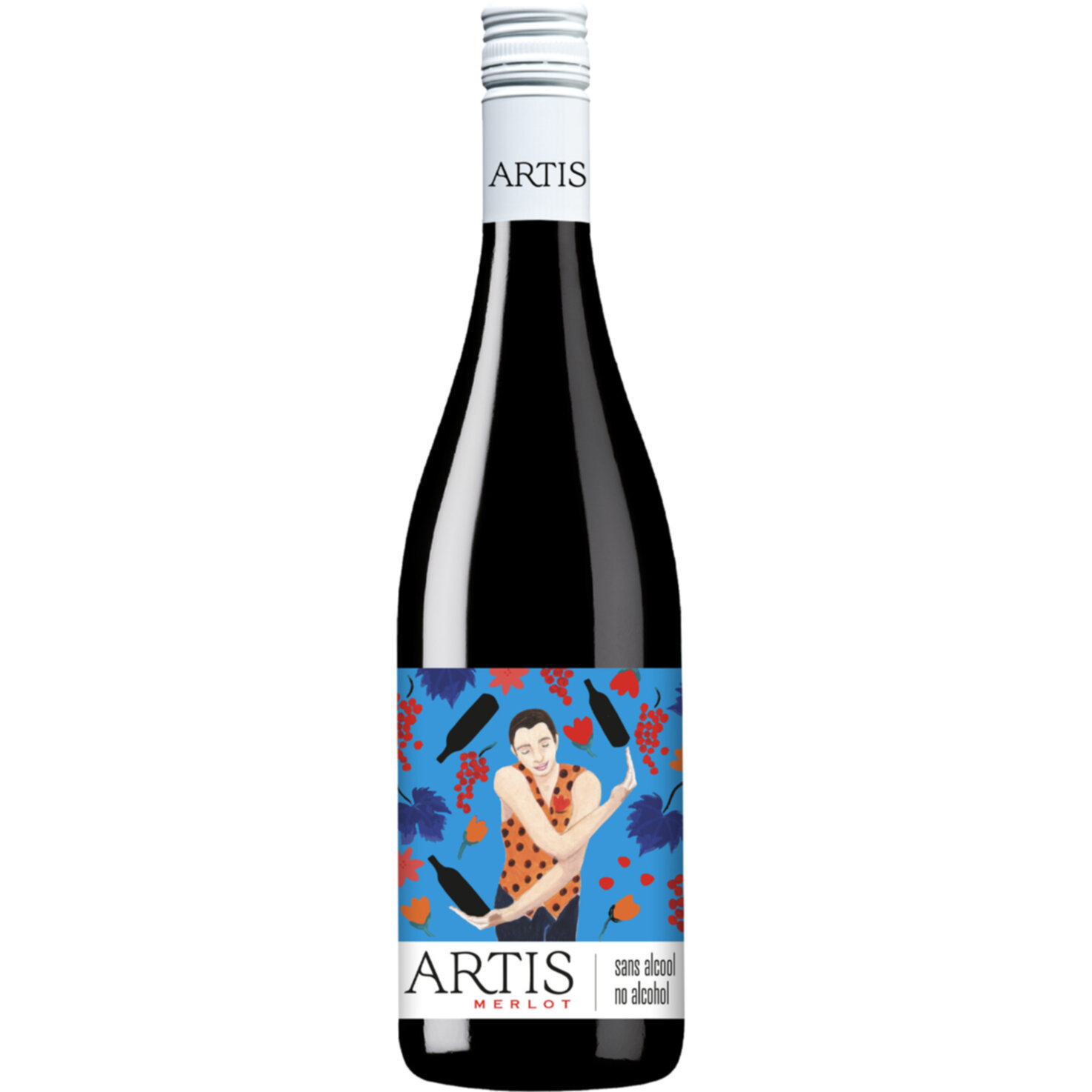 Artis Vin de France Merlot, alkoholfrei -75cl