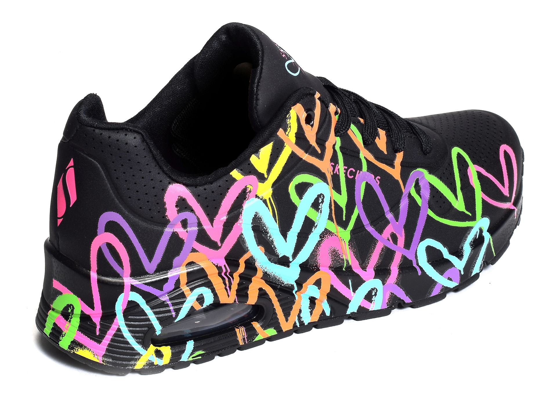 Uno highlight love noir multicolore