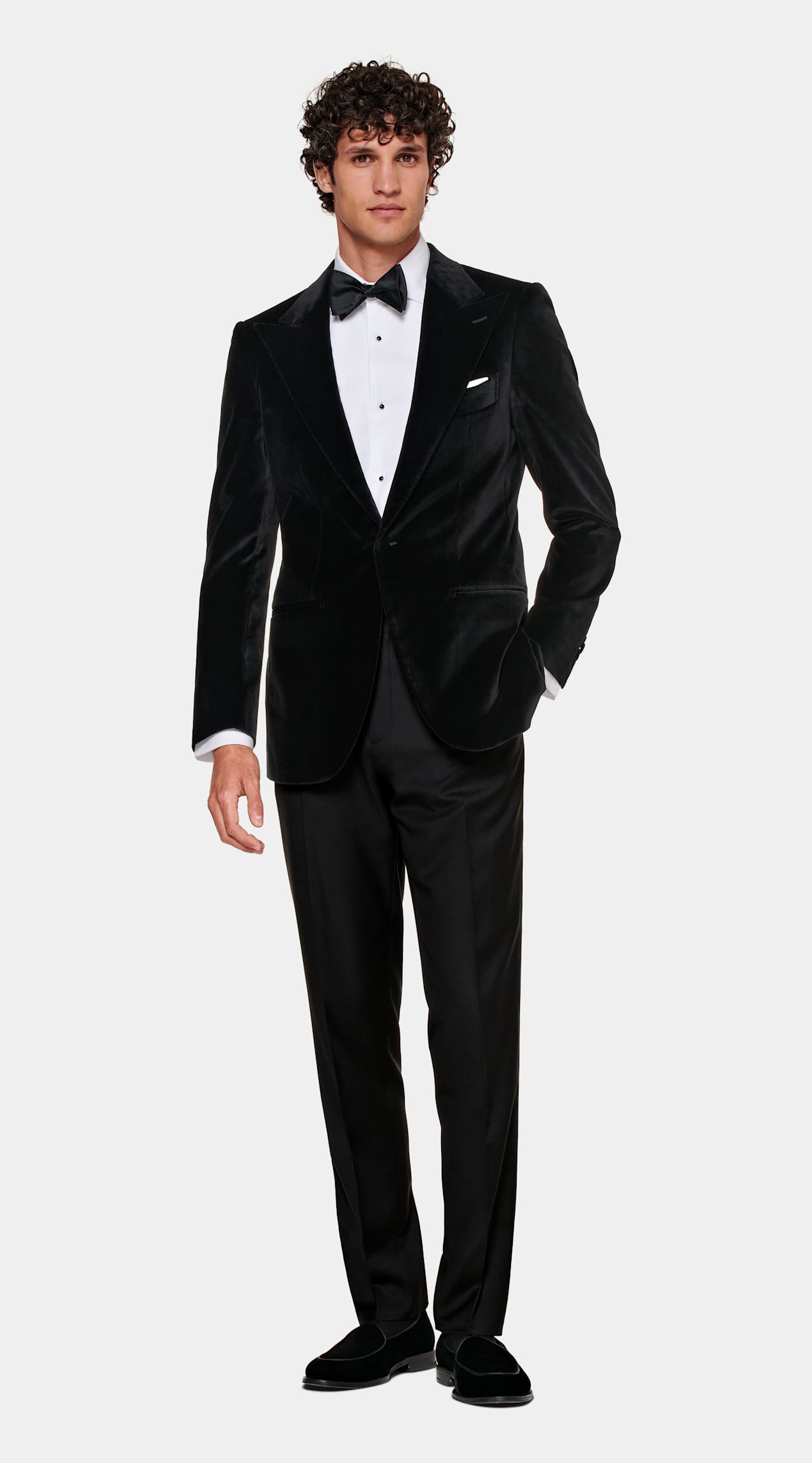 Veste de smoking Lazio coupe Tailored noire