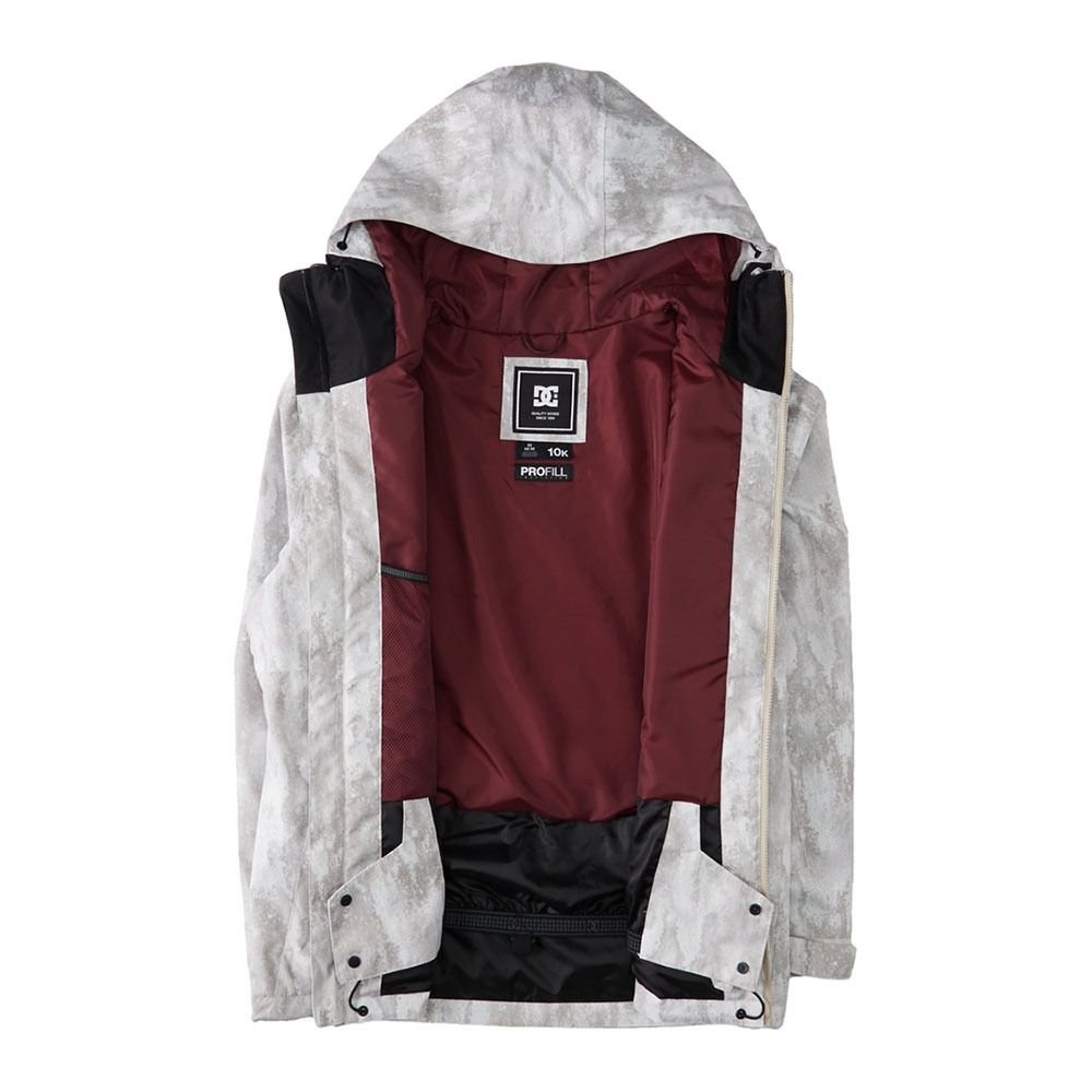 DC Shoes BASIS PRINT - Veste ski Homme sand stone