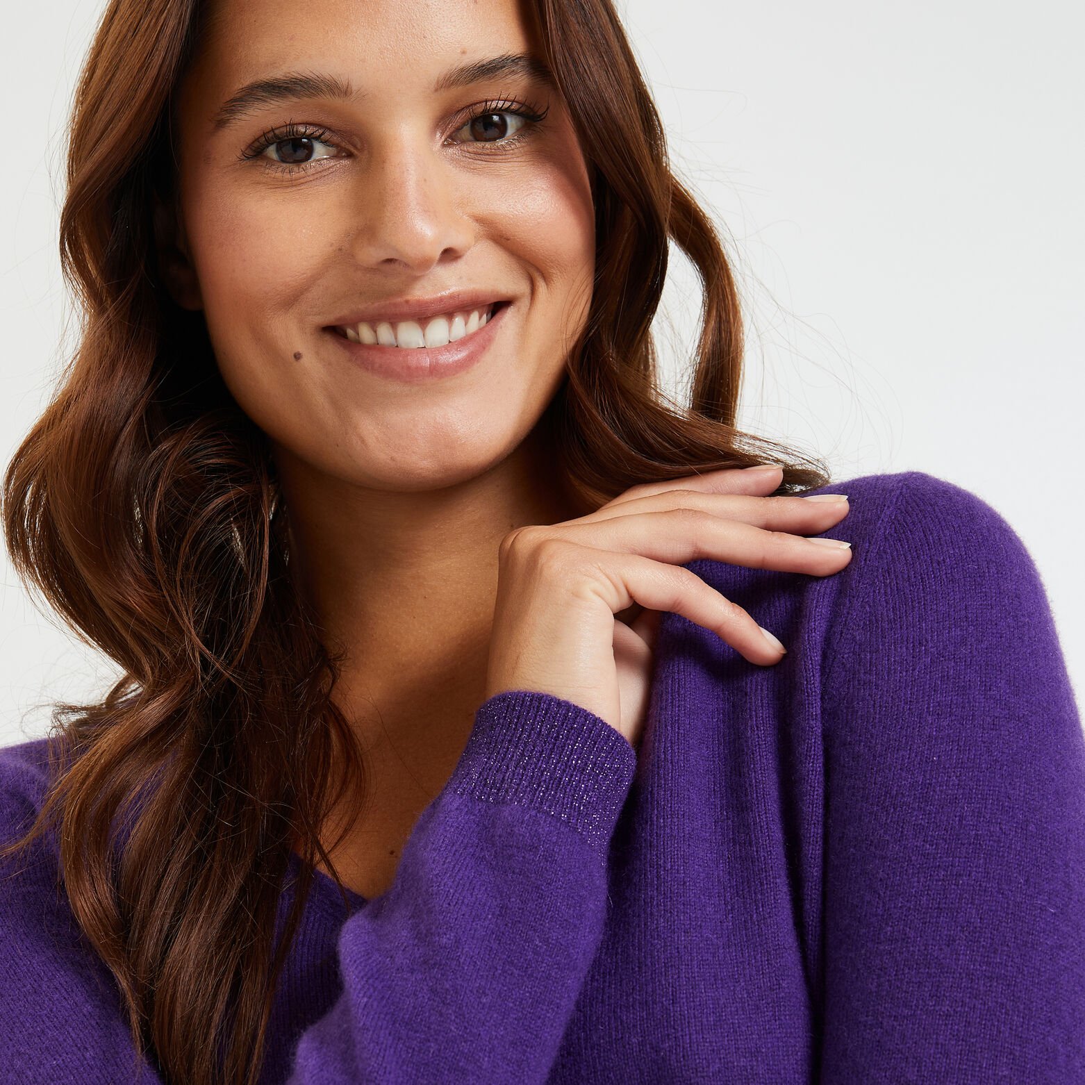 Pull laine et cachemire femme