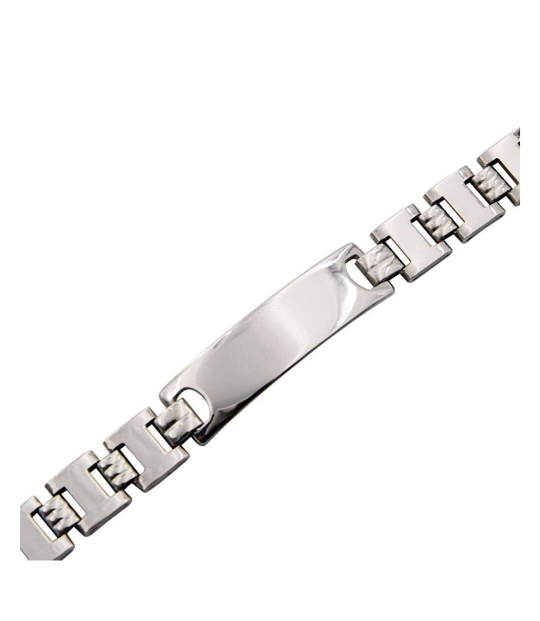 Gourmette Très Tendance Homme Acier