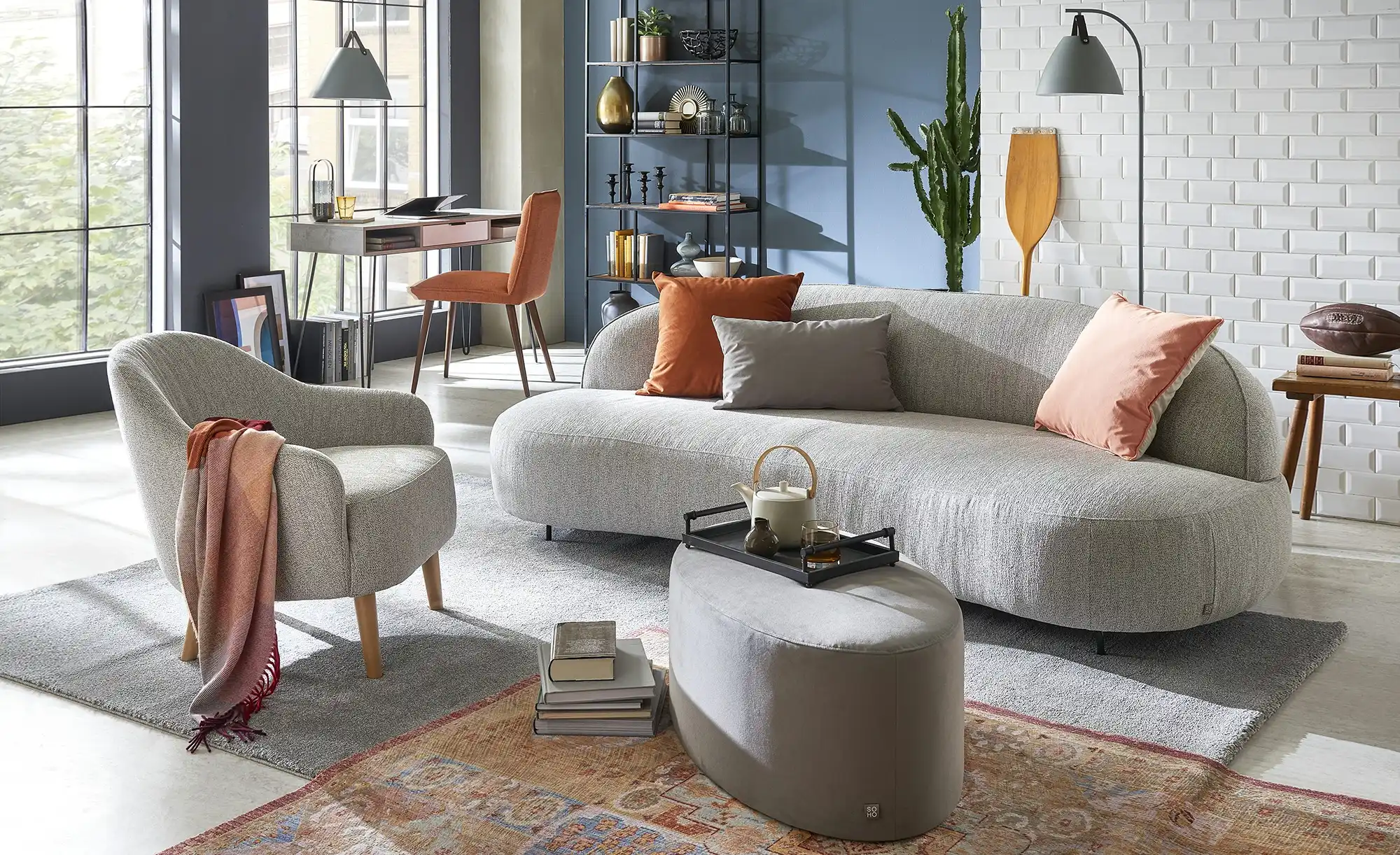 SOHO Sofa, 3-sitzig Ariane