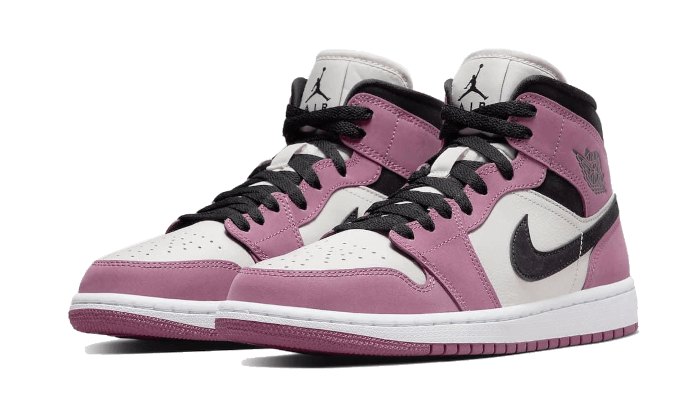 Air Jordan 1 Mid Light Mulberry - 48h Delivery