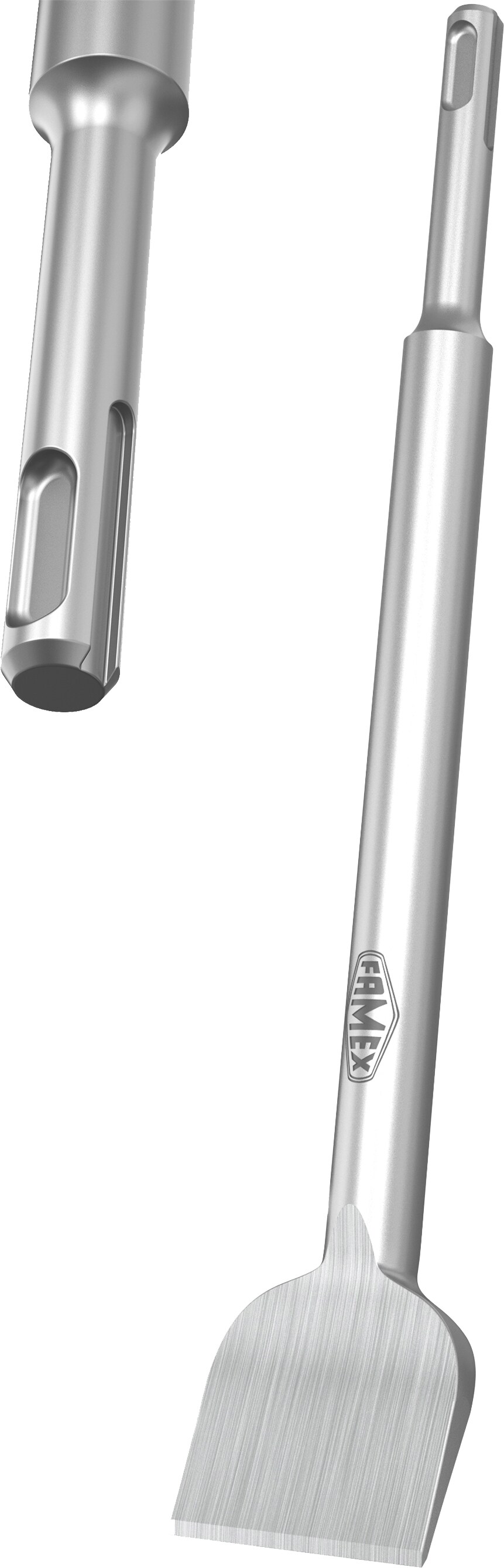 FAMEX 8357-3 SDS-Plus Meißel Set - Flachmeißel Spitzmeißel Fliesenmeißel
