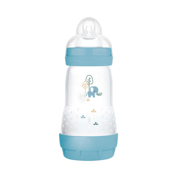 Biberon anti colique 260mL 2-12 mois Planet Love - Océan - MAM