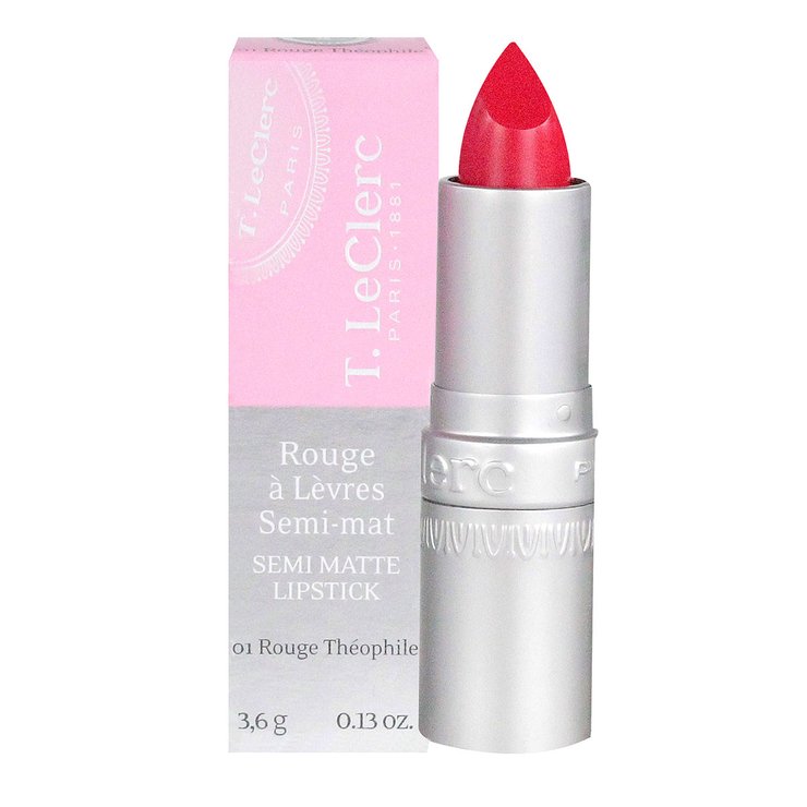Rouge à lèvres semi-mat coloris 01 rouge 3,6g