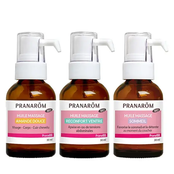 Ritual de massagem para bebês Pranarom PranaBB
