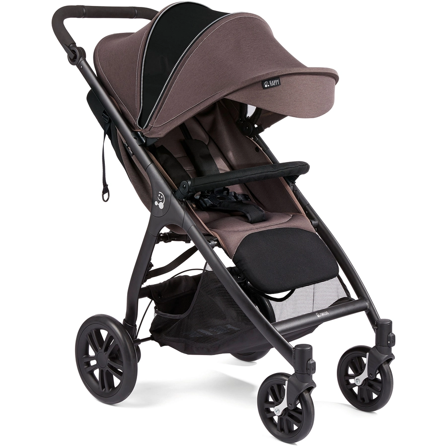GESSLEIN Buggy SMILOO Happy blacktaupe melange