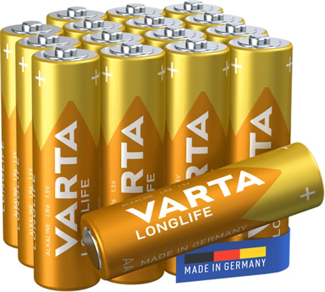 Varta Longlife Power AA batterier 7042380 16 pck (yellow)
