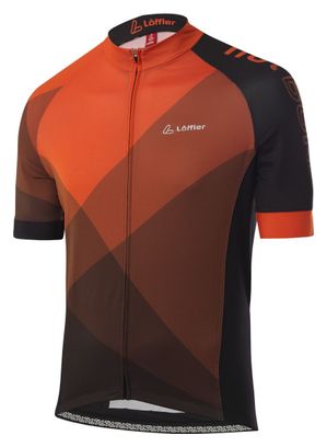Loeffler maillot manches courtes-M Maillot de Vélo FZ Hotbond - Orange