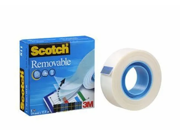 Tape, Scotch Magic 811, 19 mm x 33 m