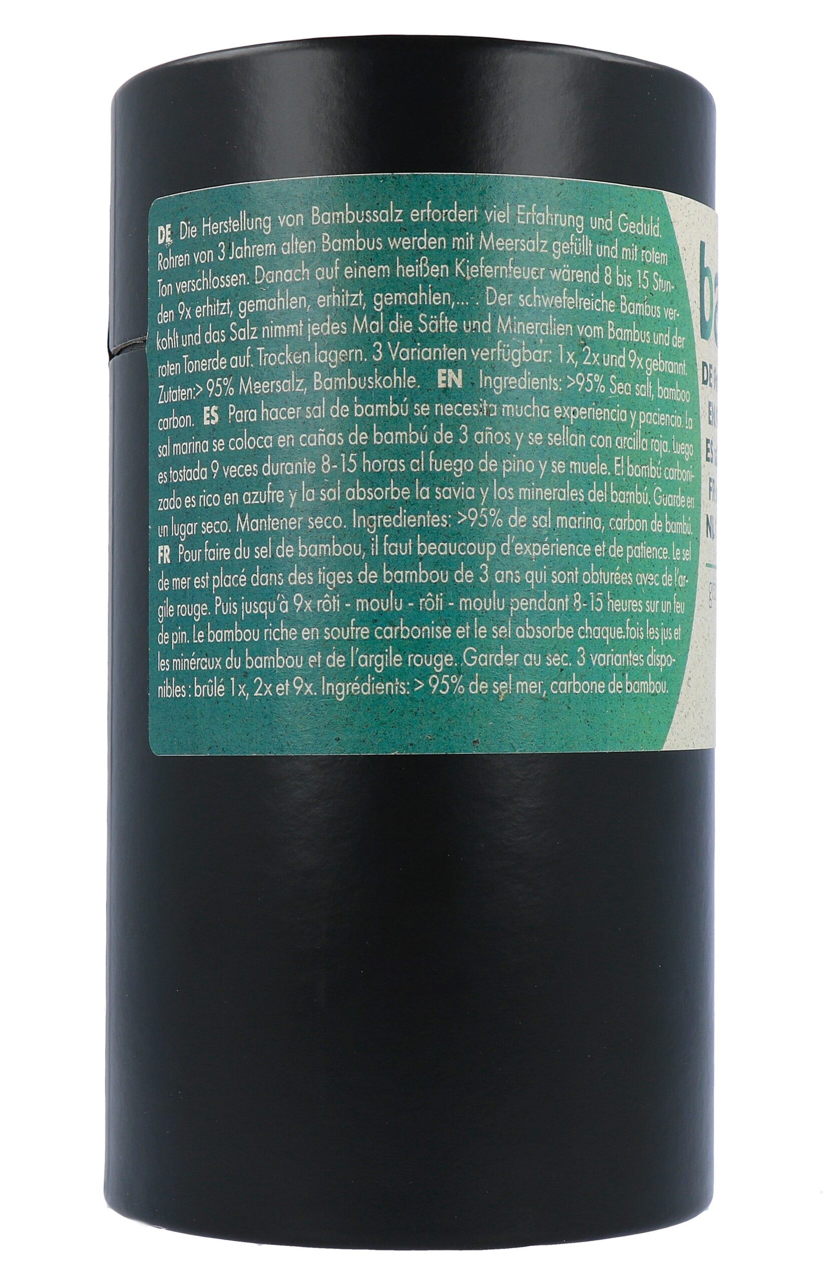Bambu Salz Bamboezout Grof 9X Gebrand (1000 gr)
