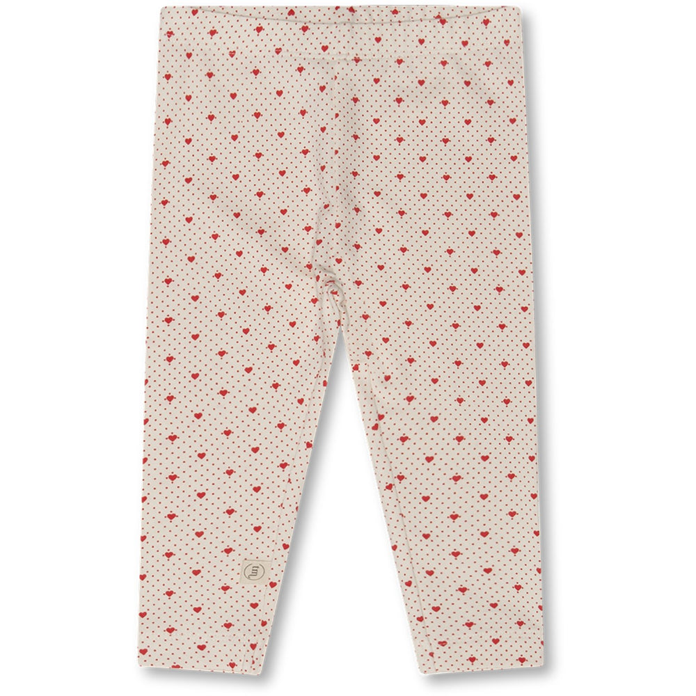 Køb That's Mine Lots Of Love Red Elois Leggings