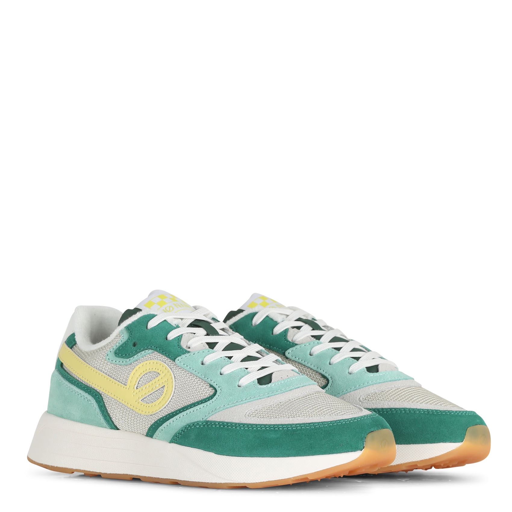 POWER JOGGER - Baskets basses bi-matière | Vert