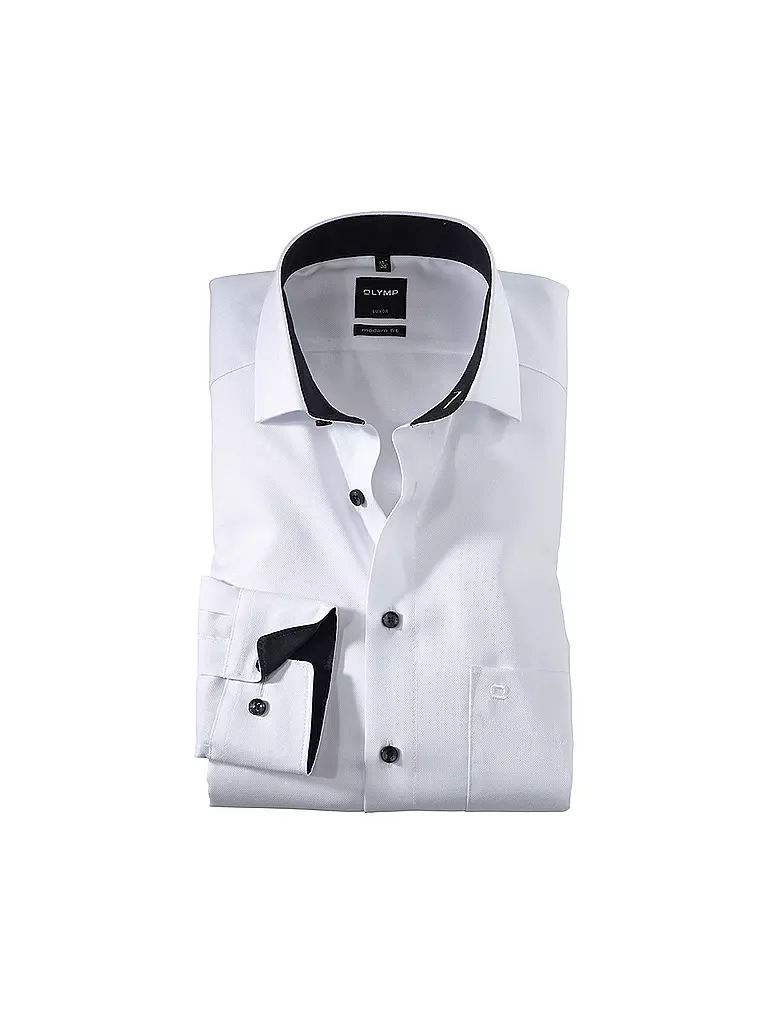 OLYMP Hemd Modern Fit weiss