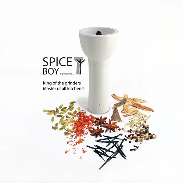 Moulin à épices Spiceboy blanc