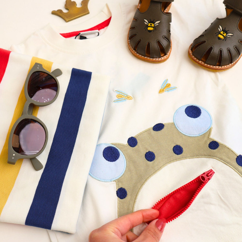 Køb Hust & Claire Blue Moon Anton T-shirt