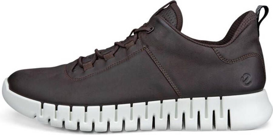 Ecco Gruuv M nubuck sneakers bruin