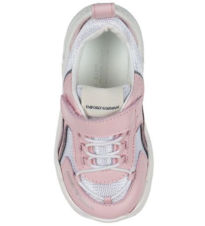 Emporio Armani Sko - Rosa m. Weiß
