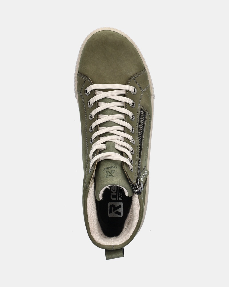 Rieker Veterboots  - groen