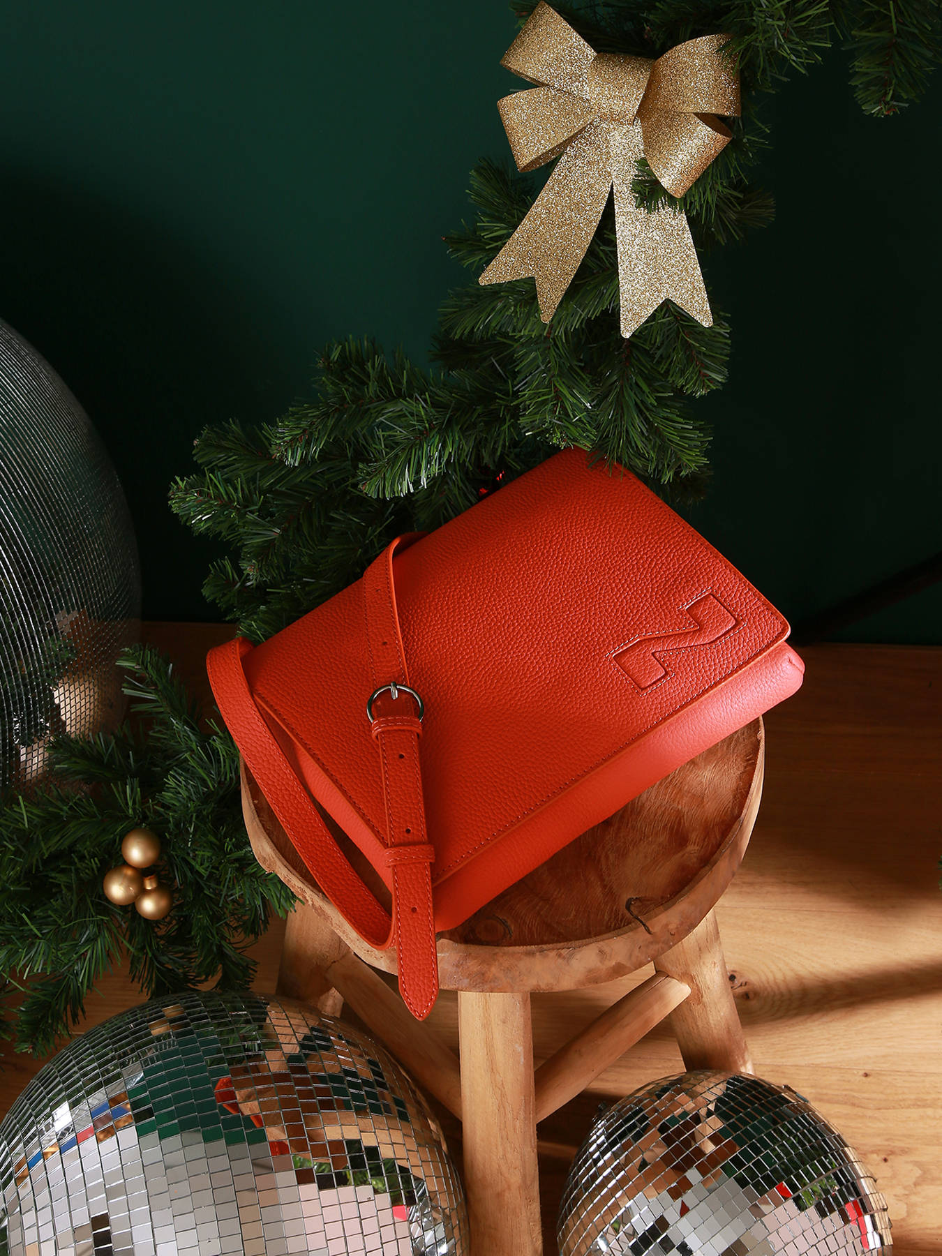 Sac bandoulire Brugge cuir NATHAN BAUME