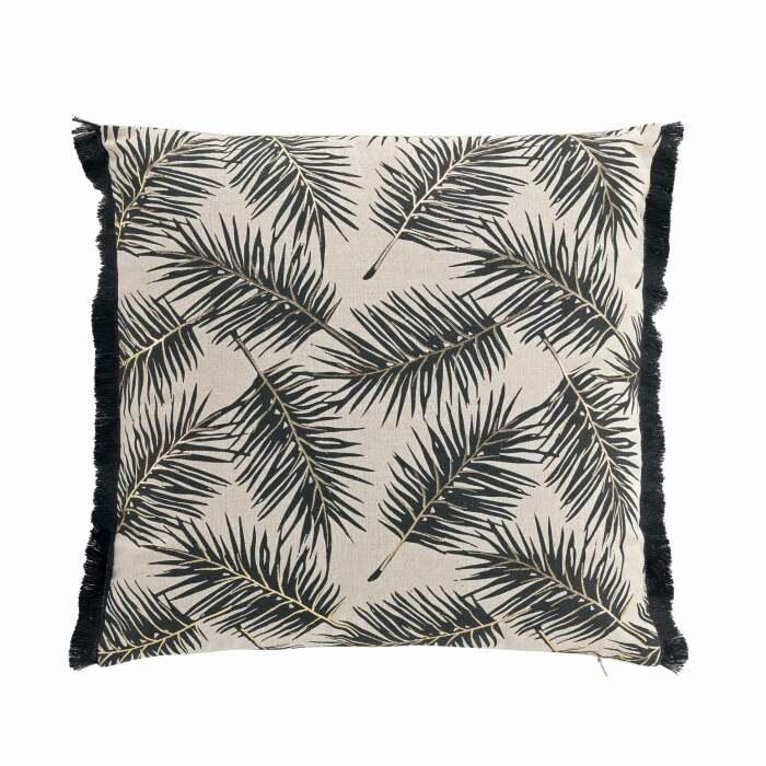 COUSSIN DEHOUS FRANGES 45X45CM COTON RECYCLE IMP AZERIS