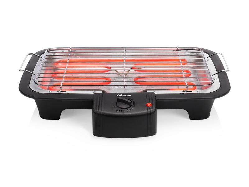 Tristar Tischgrill BQ-2813 Schwarz Elektrischer Tischgrill