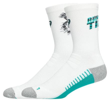 Chaussettes Asics Performance Run Crew Blanc/Bleu
