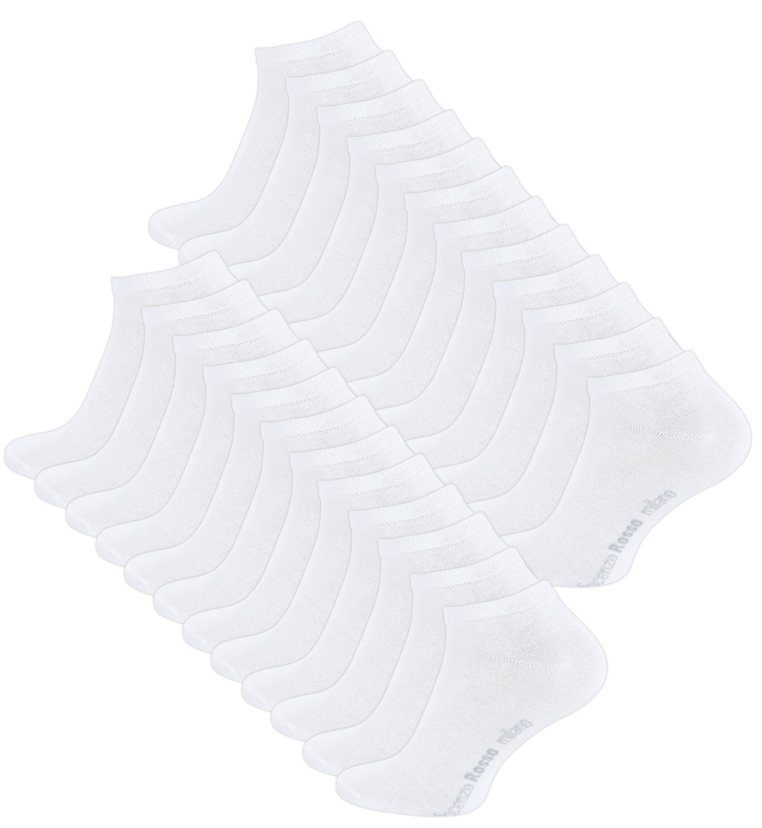 Vincenzo Rosso 24 Paar Sneaker Socken