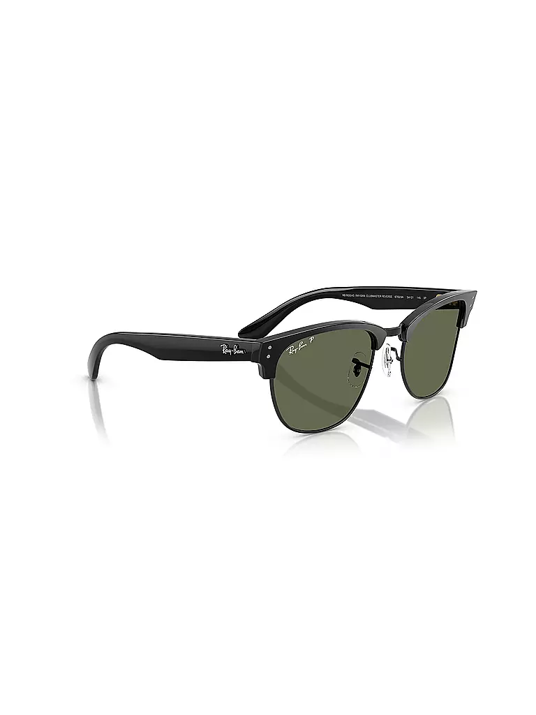 RAY BAN Sonnenbrille CLUBMASTER REVERSE 0RBR0504S/54 schwarz