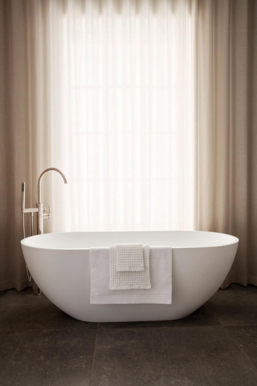 Blomus Caro gastendoek 30x50 set van 2 zwart