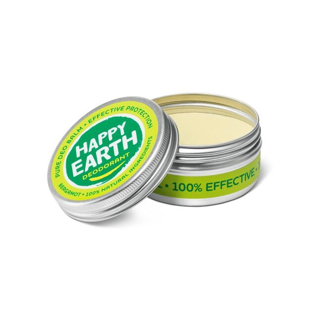 Happy Earth 100% Natuurlijke Deodorant Balm Bergamot