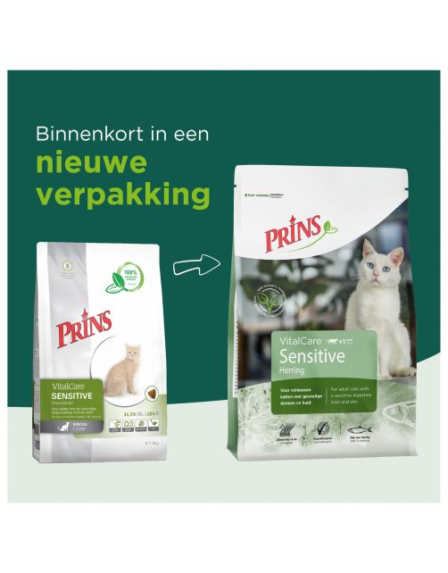 Prins Vitalcare Cat Hypo Allergeen - Kattenvoer