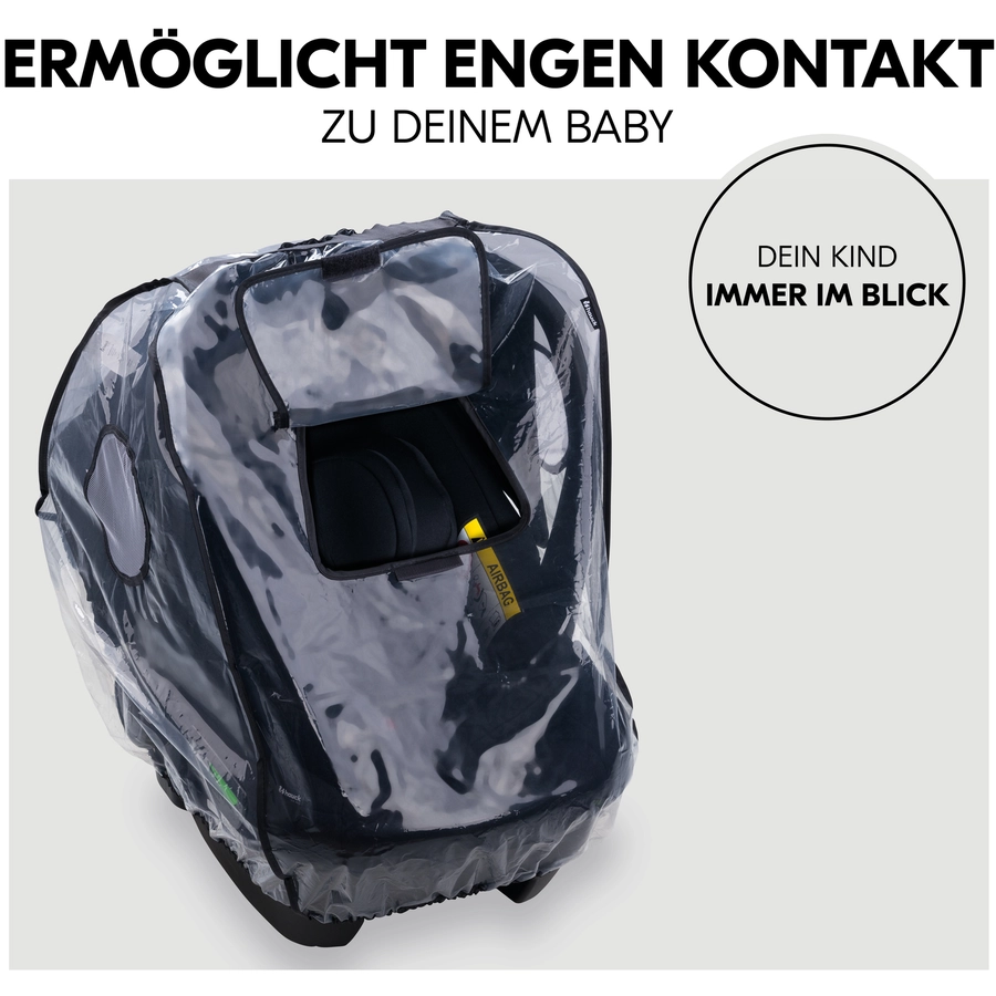 hauck Universal Regenschutz für die Babyschale