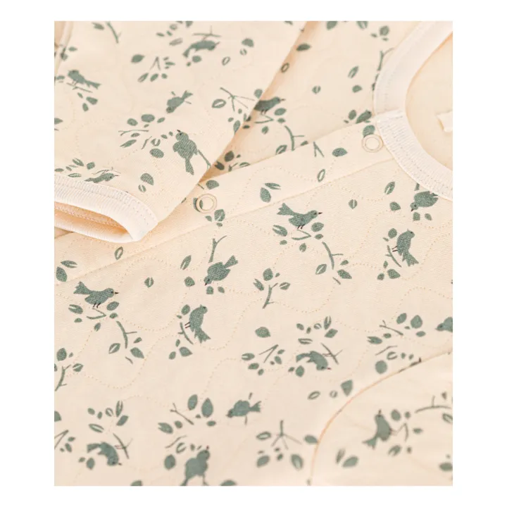 Petit Bateau Combinaison Macro Tubique Matelassé | Beige