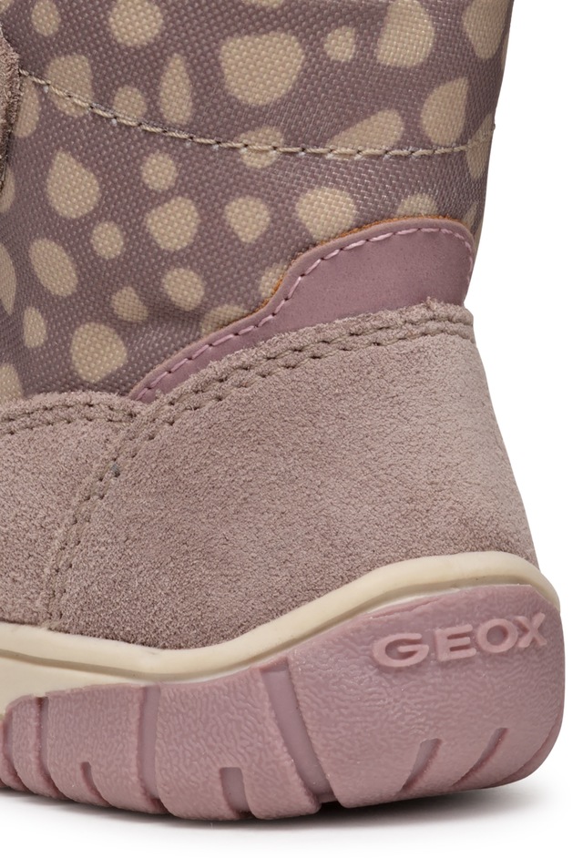 Geox Winterboots »B OMAR GIRL WPF«  Klettstiefel,  Babystiefel Winterstiefel mit schönem Muster